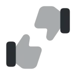 Like Dislike SVG Icon